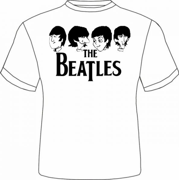Camiseta THE BEATLES